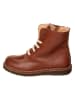 kmins Leder-Boots in Braun