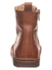 kmins Leder-Boots in Hellbraun