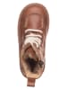 kmins Leder-Boots in Hellbraun