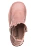 kmins Leder-Boots in Rosa