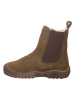kmins Leder-Boots in Khaki