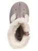 kmins Leder-Winterstiefel in Grau