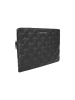 LAMARTHE Leder-Laptoptasche "Romy" in Schwarz - (B)33,5 x (H)23,5 x (T)2 cm