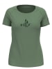 Odlo Koszulka funkcyjna "Ascent" w kolorze zielonym