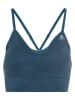Odlo Sport-BH "Seamless Soft 2.0" in Dunkelblau - Low