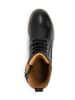 TRAVELIN' Leder-Boots "Kvosted" in Schwarz