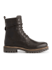 TRAVELIN' Leren boots "Kvosted" bruin