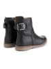 TRAVELIN' Leren boots "Loudeac" zwart