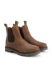 Travelin` Leren chelseaboots "Rodhus" bruin