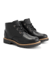 Travelin` Leren boots "Tovgard" zwart