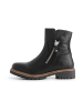 Travelin` Leder-Boots "Villendrup" in Schwarz