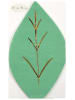 Meri Meri 16-delige set: servetten "Leaves" groen