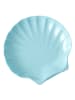 Rice Bijgerechtbord "Seashell" lichtblauw - Ø 12,5 cm