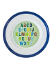 Rice Speiseteller "Alphabet" in Blau - Ø 25 cm