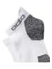 Odlo 3-delige set: functionele sokken "Ceramicool Run" wit