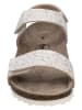 Fischer Markenschuh Sandalen in Weiß