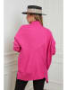 Plus Size Company Sweter "Bastos" w kolorze różowym