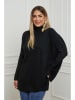 Plus Size Company Sweter "Bastos" w kolorze czarnym