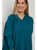 Plus Size Company Bluza "Caliss" w kolorze morskim