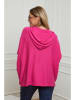 Plus Size Company Hoodie "Caliss" in Pink