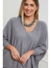 Plus Size Company Sweter "Cora" w kolorze szarym