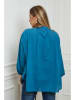 Plus Size Company Bluse "Erjie" in Blau