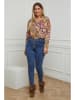 Plus Size Company Spijkerbroek "Fiona" - skinny fit - blauw