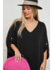 Plus Size Company Jurk "Gandy" zwart