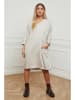 Plus Size Company Kleid "Gorel" in Creme