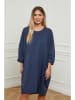 Plus Size Company Jurk "Gorel" donkerblauw