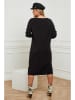 Plus Size Company Sukienka "Idrina" w kolorze czarnym