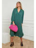 Plus Size Company Sukienka "Jacob" w kolorze zielonym