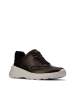 Clarks Skórzane sneakersy "Sprint Lite Lace" w kolorze czarnym