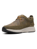 Clarks Skórzane sneakersy w kolorze khaki