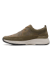 Clarks Skórzane sneakersy w kolorze khaki
