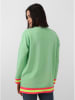 Zwillingsherz Bluza "Dana" w kolorze jasnozielonym