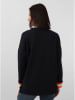 Zwillingsherz Sweatshirt "Talisa" in Schwarz