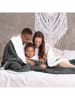 Amelia Home Koc w kolorze antracytowym
