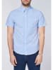 Polo Sylt Blouse - regular fit - lichtblauw/wit