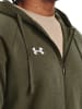 Under Armour Sweatjacke "Rival" in Khaki
