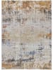 Atticgo Kurzflor-Teppich "Kilis" in Creme/ Orange/ Blau