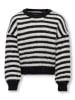 KIDS ONLY Sweter "Piumo" w kolorze czarno-białym