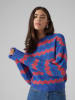 Vero Moda Sweter w kolorze niebiesko-różowym