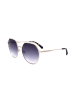 Longchamp Dameszonnebril goudkleurig/donkerblauw