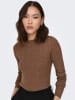 ONLY Sweter w kolorze brązowym
