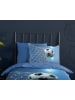 Pure Microvezel beddengoedset "Fans" blauw