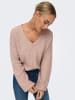 ONLY Sweter w kolorze jasnoróżowym