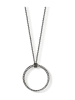 Thomas Sabo Silber-Halskette mit Schmuckelement - (L)70 cm