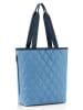 Reisenthel Shopper bag "Classic M" w kolorze niebieskim - 35 x 40 x 13 cm