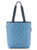 Reisenthel Shopper bag "Classic M" w kolorze niebieskim - 35 x 40 x 13 cm